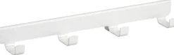Elfa Classic Koukkulista 30 473316 4 Koukkua Valkoinen