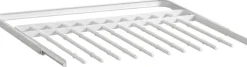 Elfa Classic Ulosvedettava Housuripustin 60 266110 605X430X25Mm Valkoinen