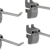 Elfa Utility Pitka Tyokalukoukku 479170 21X65X33Mm 4 Kpl Harmaa