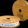 J.K. Primeco Nauharulla 1,5 Cm X 5 M Joulutoivotukset Mustavalkoinen