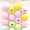 J.K. Primeco Puuhelmet 2 Cm Pastellilajitelma 20 Kpl