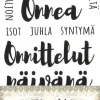 J.K. Primeco Tekstitarra Pitka Onnittelut 2Ark