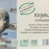 Luontevat Kirjekuori C6 25 Kpl Uusiopaperi