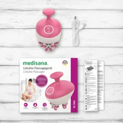 Medisana Selluliittihieroja Valko-Pinkki