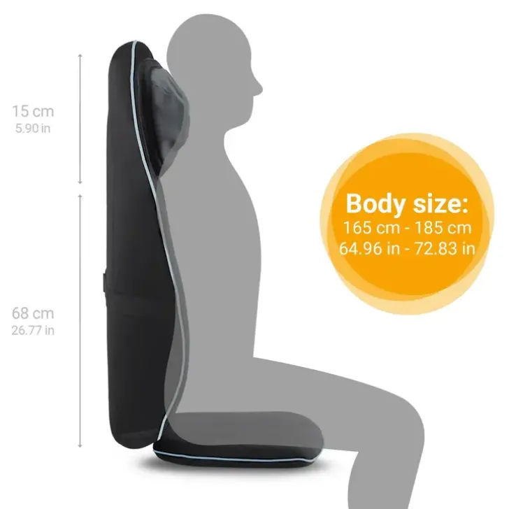 Medisana Shiatsu Hierontaistuin Mcn