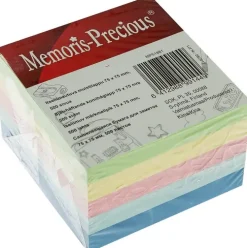 Memoris Precious Muistilappu Pastelli 75X75Mm 500Kpl