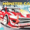 Monster Cars Taskuvarityskirja