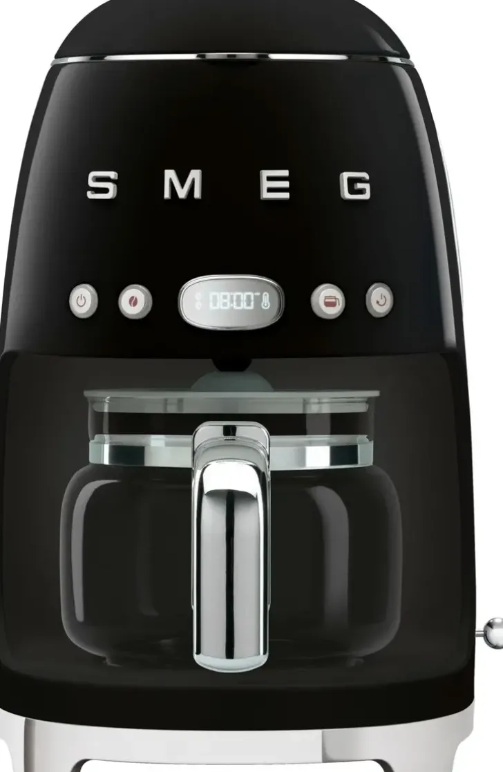 Smeg Dcf02Bleu Kahvinkeitin Musta