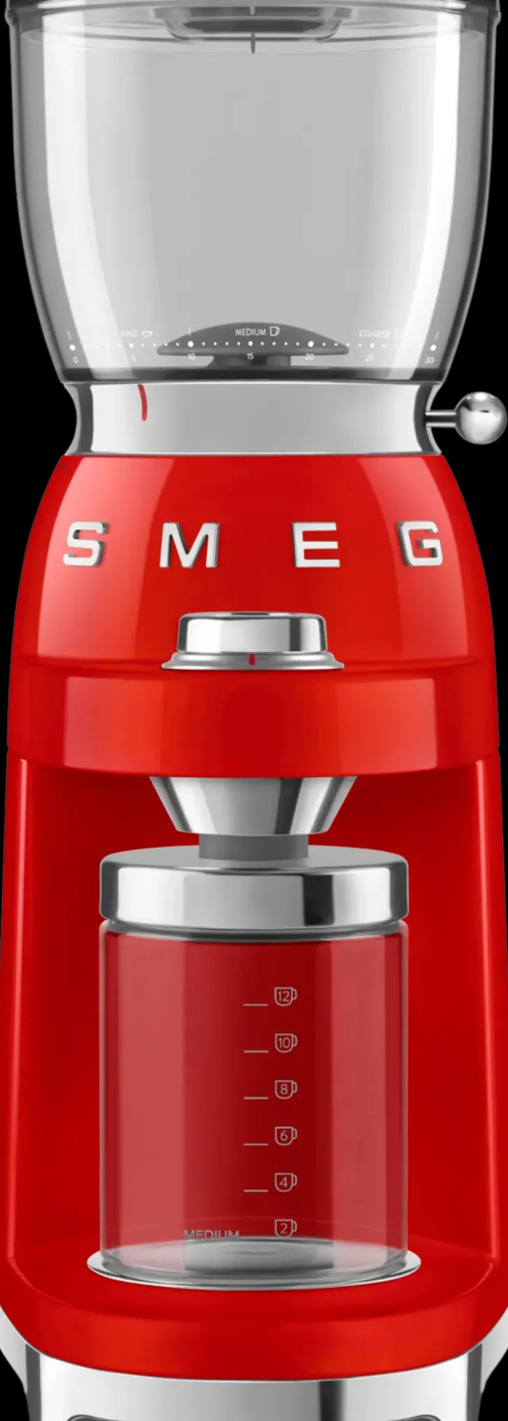 Smeg Kahvimylly Punainen Cgf01Rdeu