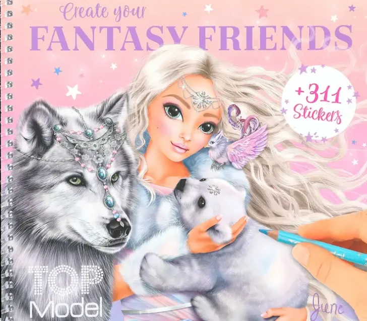Topmodel Fantasy Friend Suunnittelukirja
